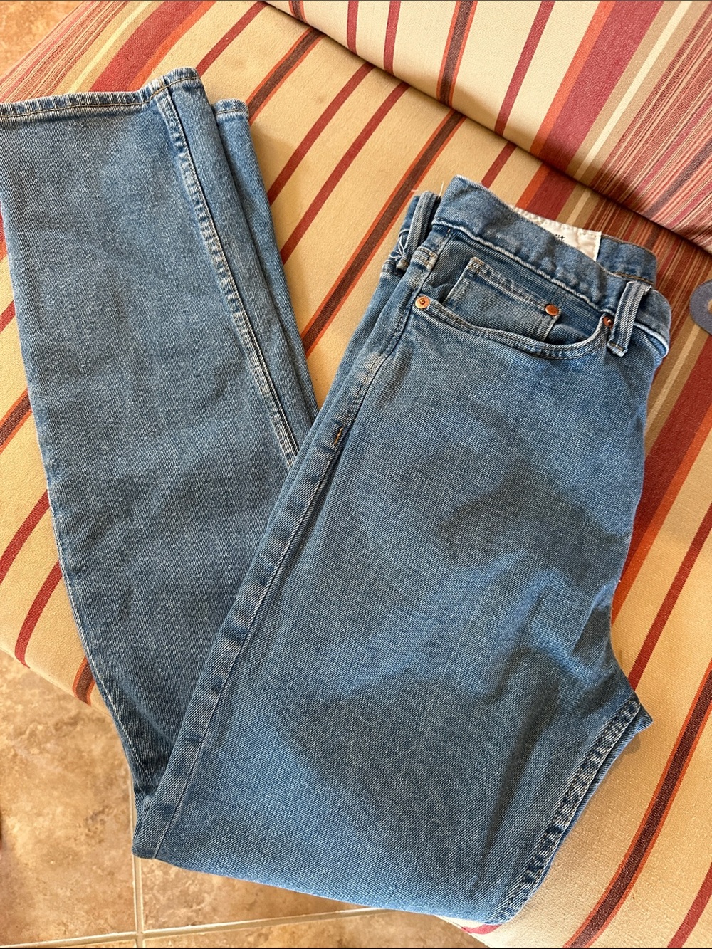 H&M Men's Slim Jeans in Blue Denim